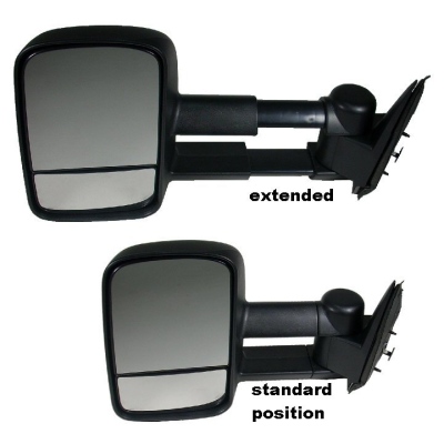 Telescoping / Telescopic / Extendable Towing Mirrors